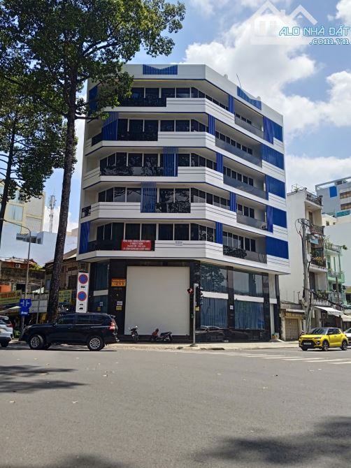 Góc 2 mặt tiền Q10, 8x18m, hầm 8 tầng thang máy
