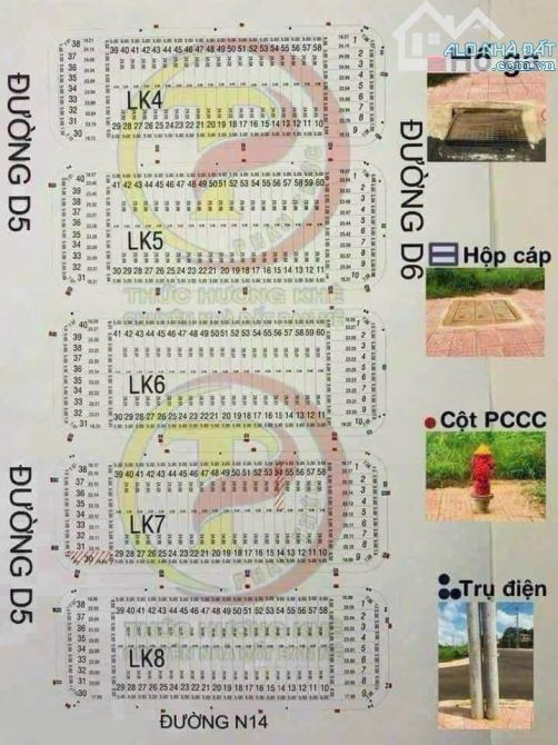 ✴️✴️Góc 2 mặt tiền khu Tân Phong, Dt:6,4 x23  (thổ cư 100%)- giá 5,xtỷ