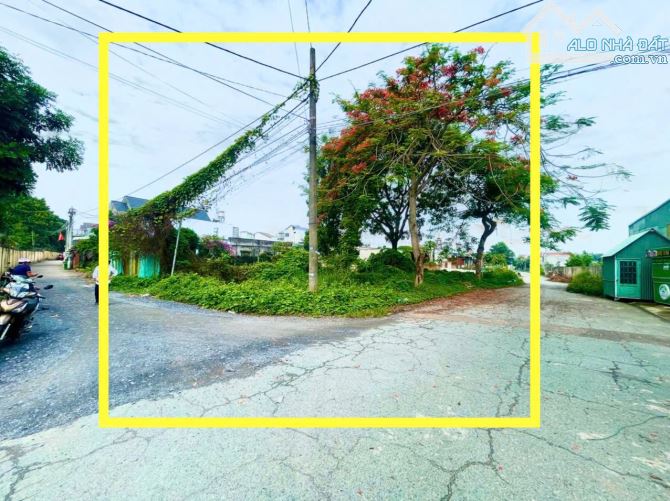 D273 Bán lô đất biệt thự góc 2 Mt 450m2 cực đẹp ngay khu KDC Quân Đoàn 4 P.Tân Phong .TP.B