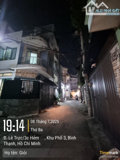 1 căn còn sót lại! Bán nhà Lê Trực Bình Thạnh, 60m2 chỉ 5.1 tỷ