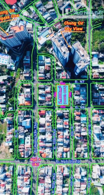 SIÊU PHẨM ĐẤT VÀNG 4 MT: Trần Phú – D3A – N6 – N7