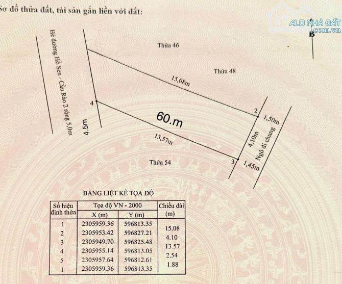 Chuyển nhượng lô đất mặt đường Hồ Sen, An Biên, Hải Phòng - 1