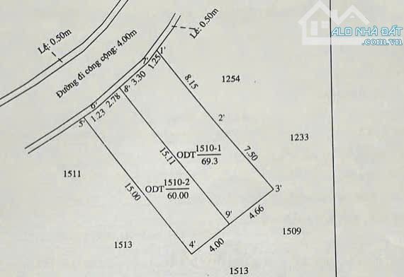 BÁN CẶP NỀN RẠCH CÁI TẮC GẦN BỆNH VIỆN NHI ĐỒNG - 1