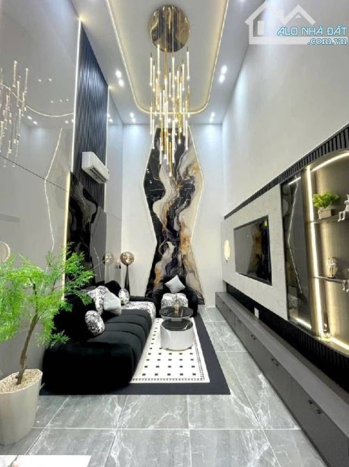 Bán nhà đẹp full nội thất 4 tầng, đường Quang Trung, Gò Vấp, hẻm 6m, 40m2, nhỉnh nhẹ 6 tỷ! - 1
