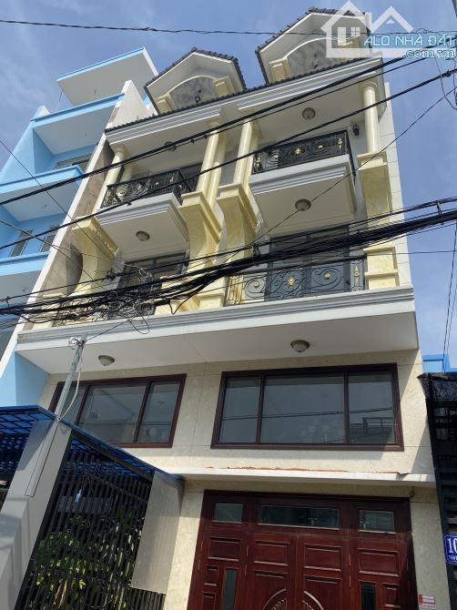 Nhà mới! Ngay Vincom Phan Văn Trị P5 Gò Vấp 5 tầng 4x18m sổ đẹp A4 - chỉ nhỉnh 10.x tỷ TL - 1