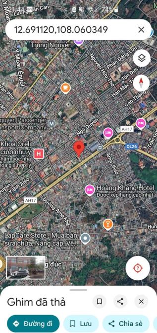 6x28 hẻm đường nhựa 3 Ô tô 51 Nuyễn Tất Thành trung tâm BMT - 1