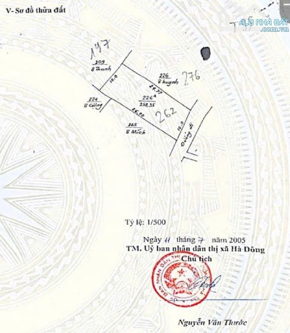 ĐẤT PHÂN LÔ MẶT PHỐ YÊN NGHĨA, HÀ ĐÔNG 259m2-nhỉnh 20 tỷ, Ô TÔ - KINH DOANH - 2