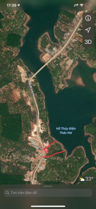 Bán đất MT QL 14 view hồ Thác Mơ rất đẹp, thích hợp làm nghỉ dưỡng - 2