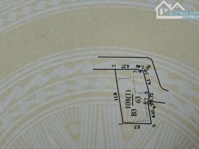 Bán đất Mỹ Đình có nhà 3 tầng cũ, lô góc, 64m2, 13.2 Tỷ, Mặt tiền 5.7M - 2