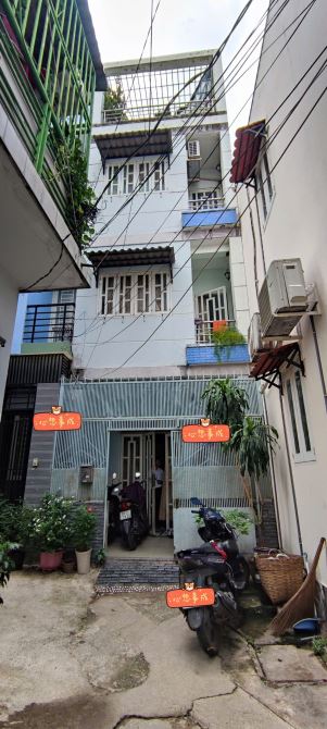 Nhà hẻm 3m Bùi Đình Tuý, P12, Bình Thạnh, 2 lầu sân thượng, gần học viện cán bộ TP HCM - 2