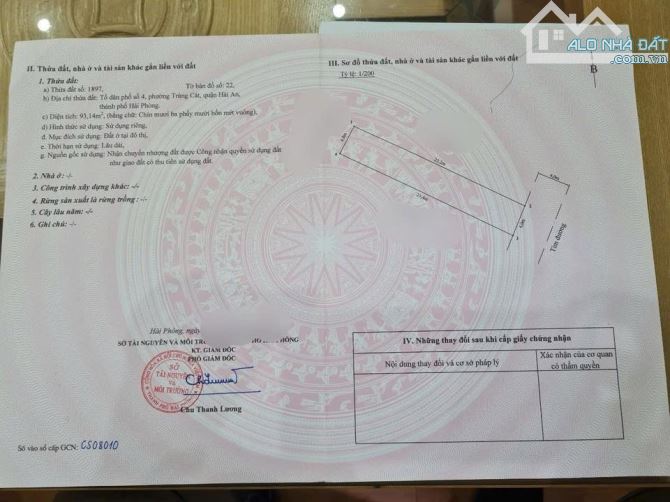 🔥🔥Bán lô đất mặt đường Nhà Mạc, Tràng Cát đối diện Vin NOXH 93,14m2 giá 37tr/m2 - 2