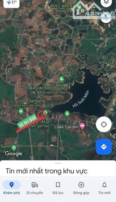 CHỦ NGỘP CẦN BÁN GẤP LÔ ĐẤT NHÀ VƯỜN VIEW HỒ SUỐI MÔN – LONG TÂN, CHỈ 1,2 TỶ - 3