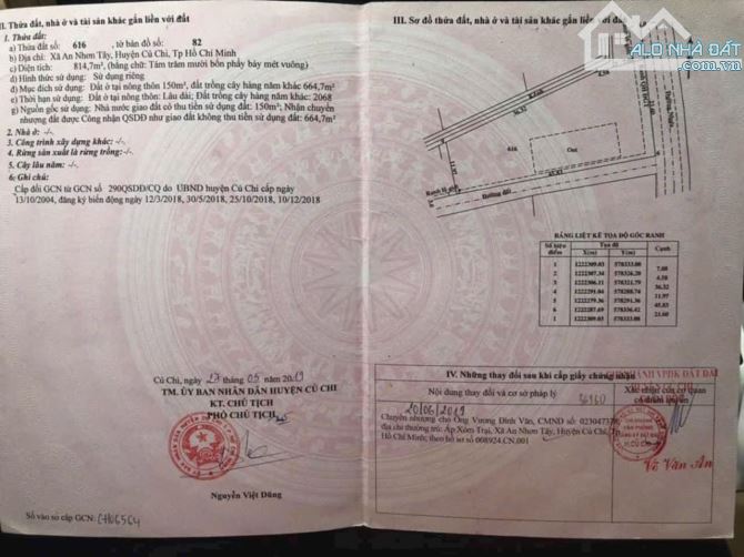Bán lô đất góc 2 mặt tiền đường nhựa An Nhơn Tây, Củ Chi - 4