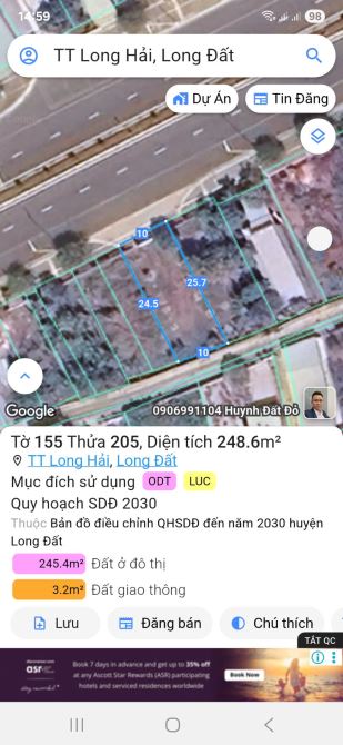 bán đất logn hải cách biển 500m-507m2 (20x26m) - 4