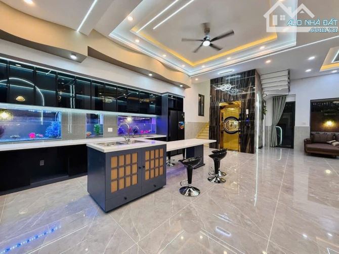 Bán Biệt thự vườn 260m2 .xây 3 Lầu có Thang Máy .Đường Thống Nhất, phường 11.Gò Vấp - 4