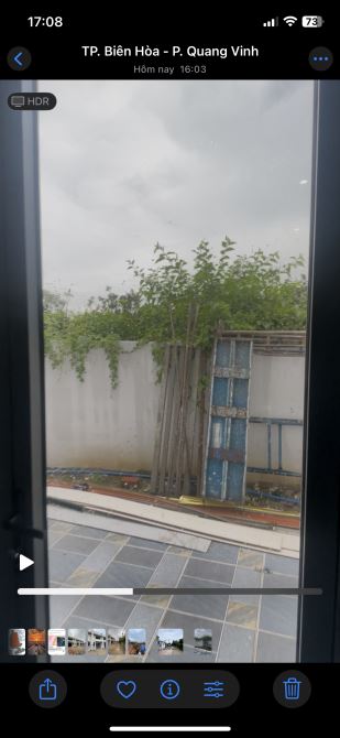 Nhà thổ cư 100% ,Ngay bên hông nhà thờ Tân Triều phường tân triều .sân trước sân sau ..! - 3