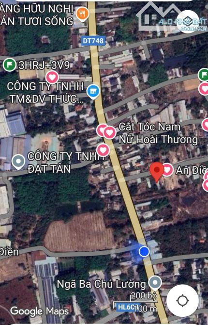 BÁN ĐẤT Tặng 02 NHÀ, MT AN ĐIỀN 107, TP.BẾN CÁT, DT:14x35, TC50M2, SHR, GIÁ 3,2 TỶ - 6