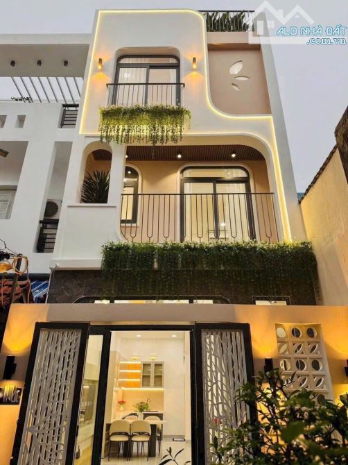 4.5❌9m, BÁN NHÀ 4 TẦNG, HXH, 256/ PHAN HUY ÍCH, P12 GÒ VẤP, 5.x TỶ TL