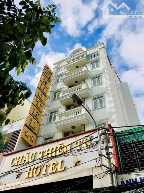 Giảm 8tỷ KS khu VIP K300- Nguyễn Thái Bình. (8.5x20m Hầm 7 tầng, thu 120 triệu) 33 tỷ