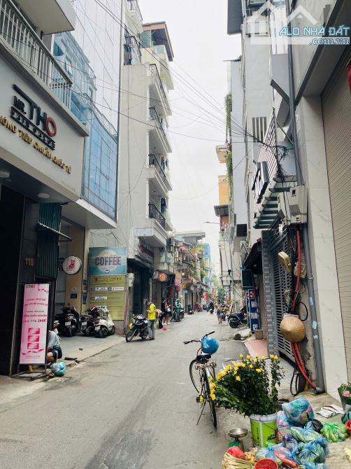 Nhà mặt ngõ Cầu Giâý, vị trí Đẹp Kinh Doanh đa dạng, Ô tô qua. SD 60m2, Mt 4.6m, 17.8 tỷ