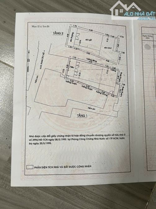 CẤP 4 - 70m2  - SỔ NỞ HẬU - HXH NGAY PHAN XÍCH LONG - GIÁ CHỈ 8.3 TỶ