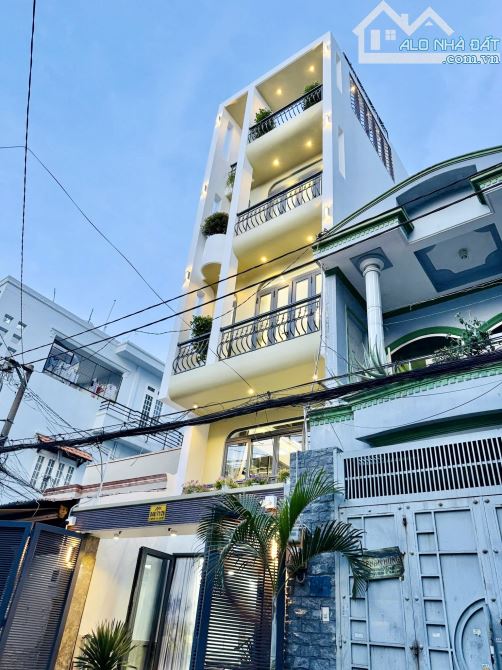 4❌14m, BÁN NHÀ 5 TẦNG XÂY MỚI, THANG MÁY, ĐƯƠNG 8M, 549/ LÊ VĂN THỌ, GÒ VẤP, 9.x TỶ TL