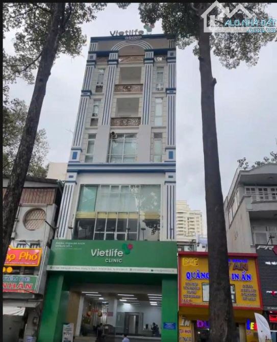 Bán Toà Nhà ngay Nguyễn Chí Thanh P.12 Q.5 DT:13x25 CN:301m2 KC: Hầm 9 Lầu, HĐT: 364tr/th