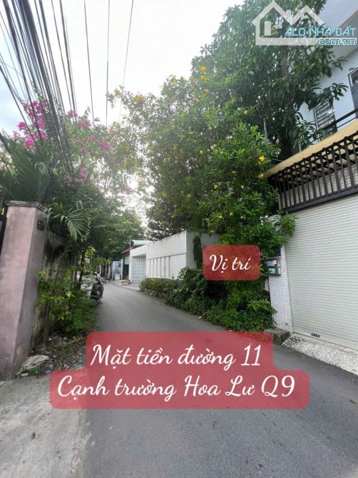 BÁN ĐẤT MẶT TIỀN ĐƯỜNG 11 PHƯỜNG  TĂNG NHƠN PHÚ B THÀNH PHỐ THỦ ĐỨC 4,8 TỶ