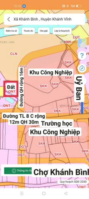 Đất Khánh Bình giá rẻ - đường mở 16m liền kề Tỉnh Lộ 8C - đối diện KCN 30hecta