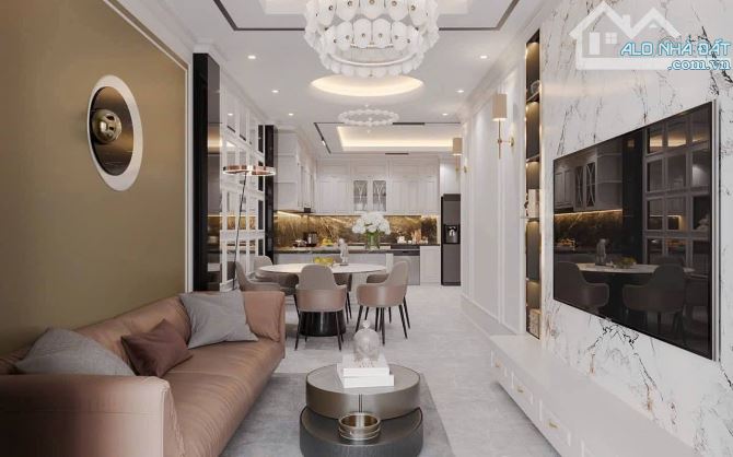 BÁN NHÀ THƯỢNG THANH 8.X TỶ, 40M2, 6 TẦNG, THANG MÁY, VỈA HÈ, Ô TÔ