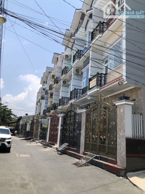 HẺM Ô TÔ, NHÀ PHỐ LIỀN KỀ, AN DƯƠNG VƯƠNG, F16, QUẬN 8, 4 TẦNG ĐÚC, 50.0M2, 6.9 TỶ.