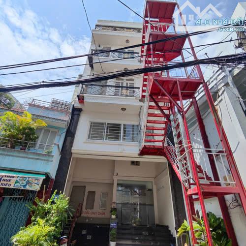 BÁN GẤP CĂN GÓC 43 PHÒNG – HẺM XE HƠI LÝ THƯỜNG KIỆT – TÂN BÌNH DT:7x32 KC:Hầm 5 Tầng - 1