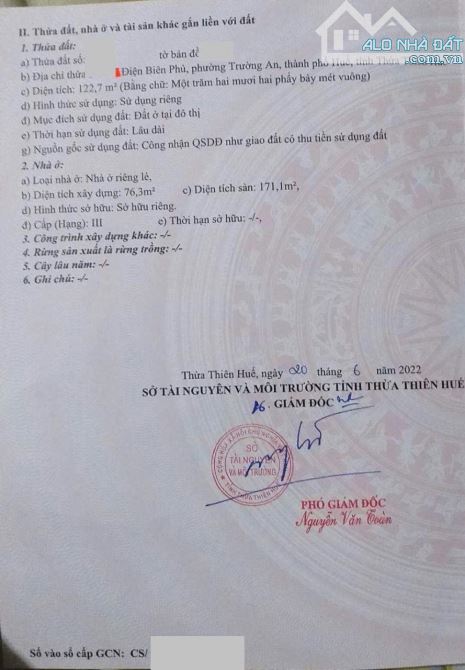 Nhà 2 tầng, 6 phòng trọ mặt tiền Điện Biên Phủ, Trường an TP Huế Giá rẽ 7,2 tỷ🇻🇳 - 1
