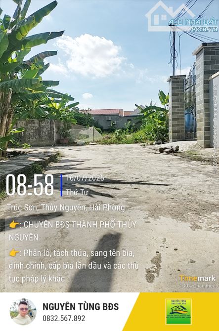 Bán đất trục đường liên thôn xã Đông Sơn cũ - 1