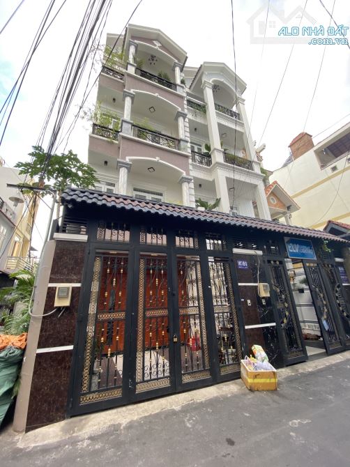 Bán nhà hẻm 496 Dương Quảng Hàm, P6, Gò Vấp. DT 6*22m, 5tấm, HXH 8m, giá 16,5 tỷ TL - 1