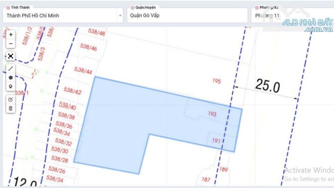 Bán Tòa Nhà Mặt Tiền Thống Nhất, Gò Vấp – DT 25x58m(CN 1.375m²)–1 Hầm + 12, Gía 130 tỷ TL - 1