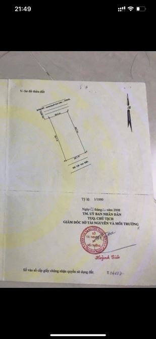 Bán 1656m2 full TMDV mặt tiền Nguyễn Đình Chiểu, Kp1, Mũi Né - 1