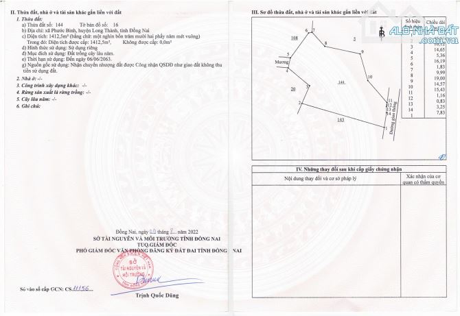 Tôi, Chính Chủ Bán 3 Lô Liền Kề - 3600m2 Đất Long Thành, Đồng Nai - 4
