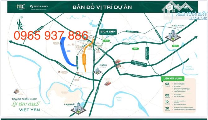 Chỉ hơn 3x tỷ sở hữu lô đất vị trí trung tâm  việt yên, bắc giang - 2