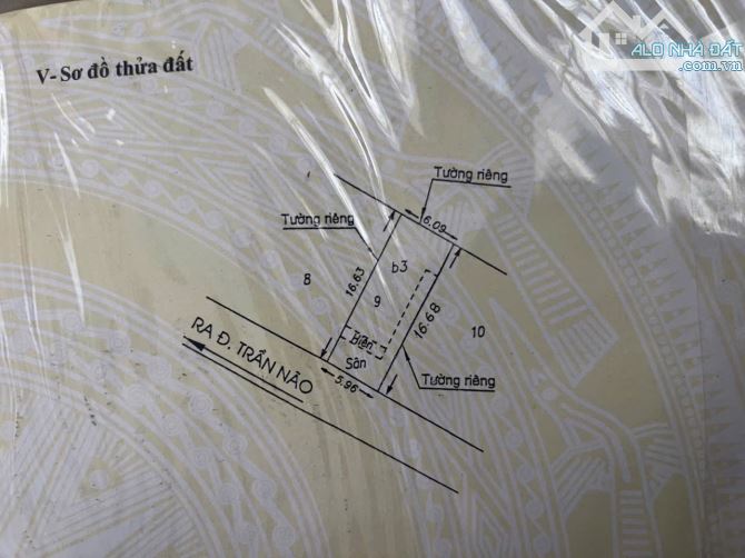 BÁN NHÀ 1T3L ĐƯỜNG TRẦN NÃO Q.2 GIÁ 20,5 TỶ - 2