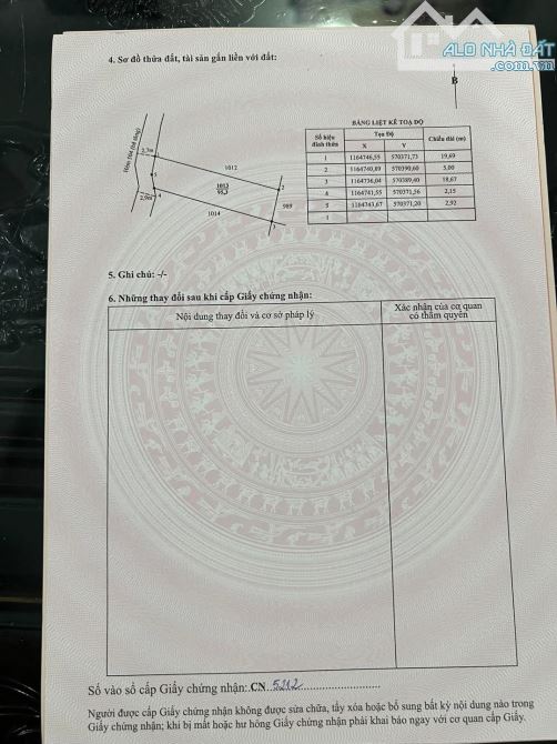 Đất hẻm ô tô đường QL1 P4 TP Tân An - 2