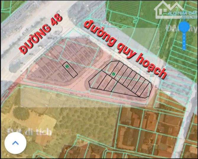 đất đấu giá Yên Vinh Thanh Lâm Mê Linh đối diện Hud MÊ LINH central sổ đỏ sẵn sang tên - 2