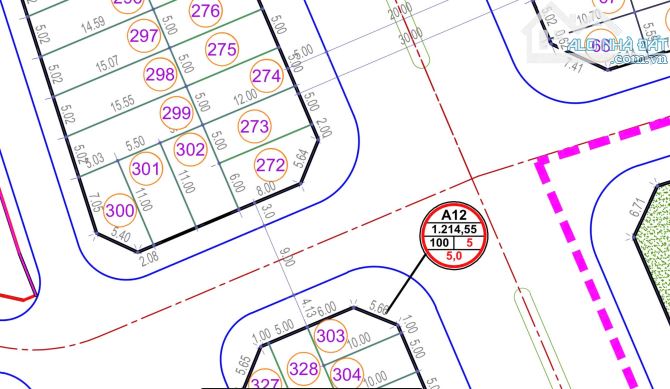60,5m2  đất tdc Cây Đa, Ngay cạnh Lô Góc, Đông Nam - 2