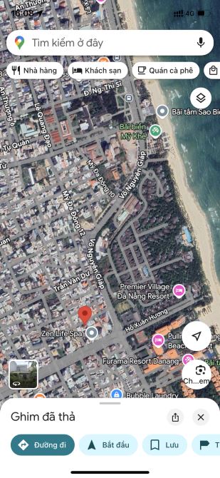 ♥️♥️BÁN LÔ ĐẤT ĐẸP 144m2 KIỆT Ô TÔ *CHẾ LAN VIÊN * SÁT ĐƯỜNG VÕ NGUYỄN GIÁP VÀ BIỂN MỸ KHÊ - 2