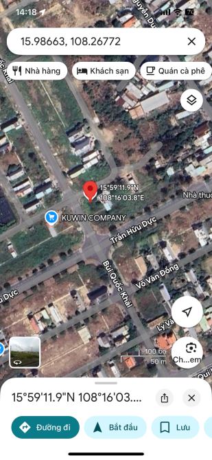 Bán lô góc 192m2 đường 10m5 Bùi Quốc Khái , khu Tân Trà cách biển chỉ 500m - 2