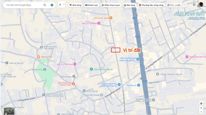 Bán đất 10x60m, mặt tiền đường Ống Nước p. Hóa An gần Chợ Hóa An - 2