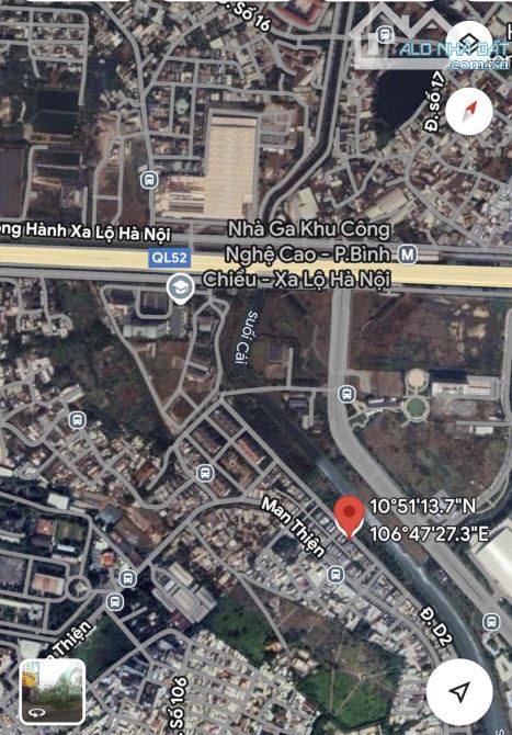 BÁN ĐẤT ĐƯỜNG D2 NGAY MAN THIỆN, HIỆP PHÚ, TP THỦ ĐỨC – 105M² ( 5x21 ) – GIÁ 10 TỶ - 4