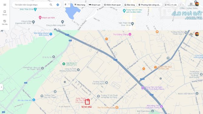 Bán căn góc biệt thự 1T2L 8x30m, đường N5 KDC An Thạnh p. An Thạnh gần ngã tư Hòa Lân - 4