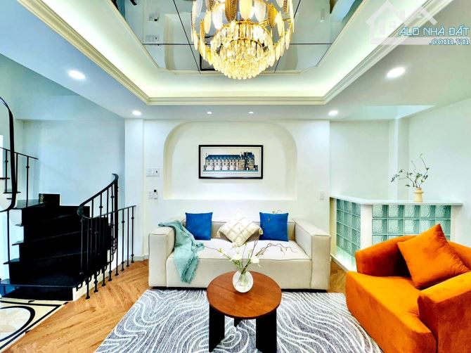 NHÀ ĐẸP 4 TẦNG 48m2 HXH 6M KHU PHẠM VĂN CHIÊU - FULL NỘI THẤT - 7.6 TỶ - 6