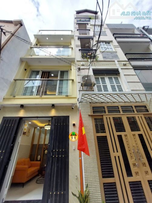 Nhà Mới Full Nội Thất Xịn 32m2, 4 Tầng, Hẻm 5m Nguyễn Đình Chiểu Q.3. Chỉ 6.7 tỷ